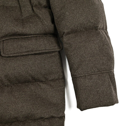 MOORER "BARBIERI - IL" カシミヤ100% ファーフード付きダウンコート (Loro Piana STORM SYSTEM)｜420337 - 56｜GUARDAROBA MILANO OFFICIAL STORE