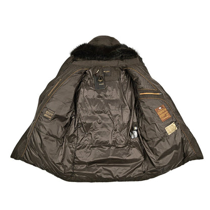 MOORER "BARBIERI - IL" カシミヤ100% ファーフード付きダウンコート (Loro Piana STORM SYSTEM)｜420337 - 56｜GUARDAROBA MILANO OFFICIAL STORE