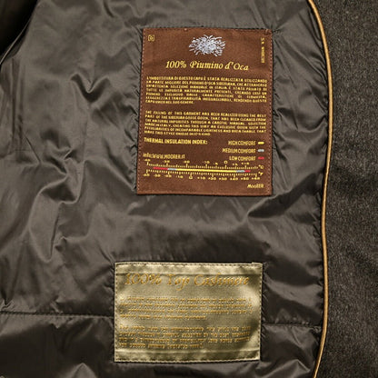 MOORER "BARBIERI - IL" カシミヤ100% ファーフード付きダウンコート (Loro Piana STORM SYSTEM)｜420337 - 56｜GUARDAROBA MILANO OFFICIAL STORE