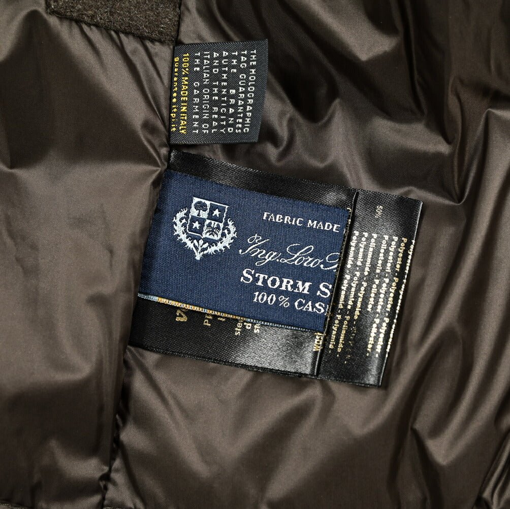MOORER "BARBIERI - IL" カシミヤ100% ファーフード付きダウンコート (Loro Piana STORM SYSTEM)｜420337 - 56｜GUARDAROBA MILANO OFFICIAL STORE