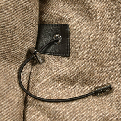 MOORER "BARBIERI - PE" ファーフード付きダウンレザーコート｜420382 - 46｜GUARDAROBA MILANO OFFICIAL STORE