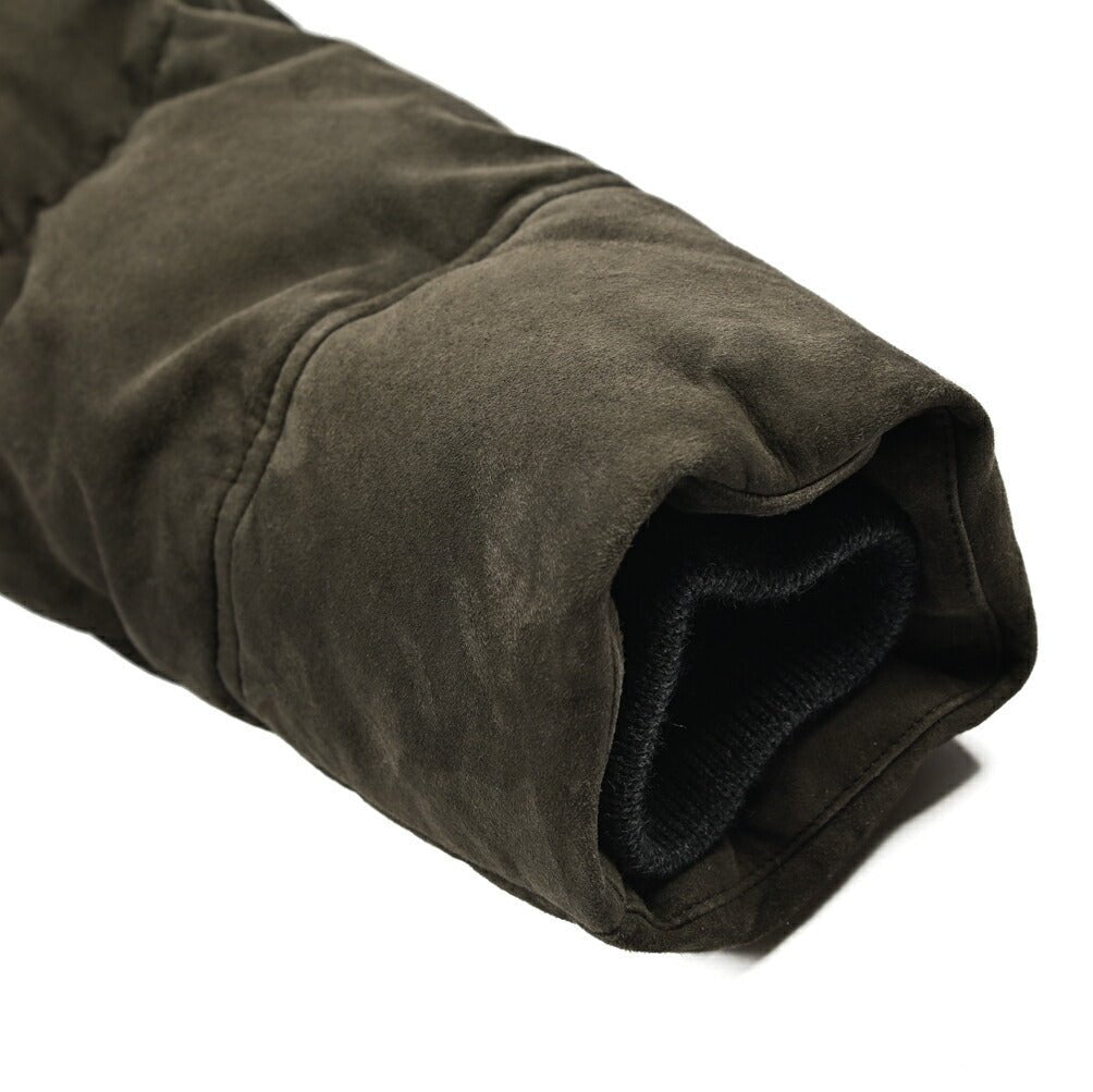 MOORER "BARBIERI - UR" スエードレザー ファーフード付きダウンコート｜420418｜GUARDAROBA MILANO OFFICIAL STORE