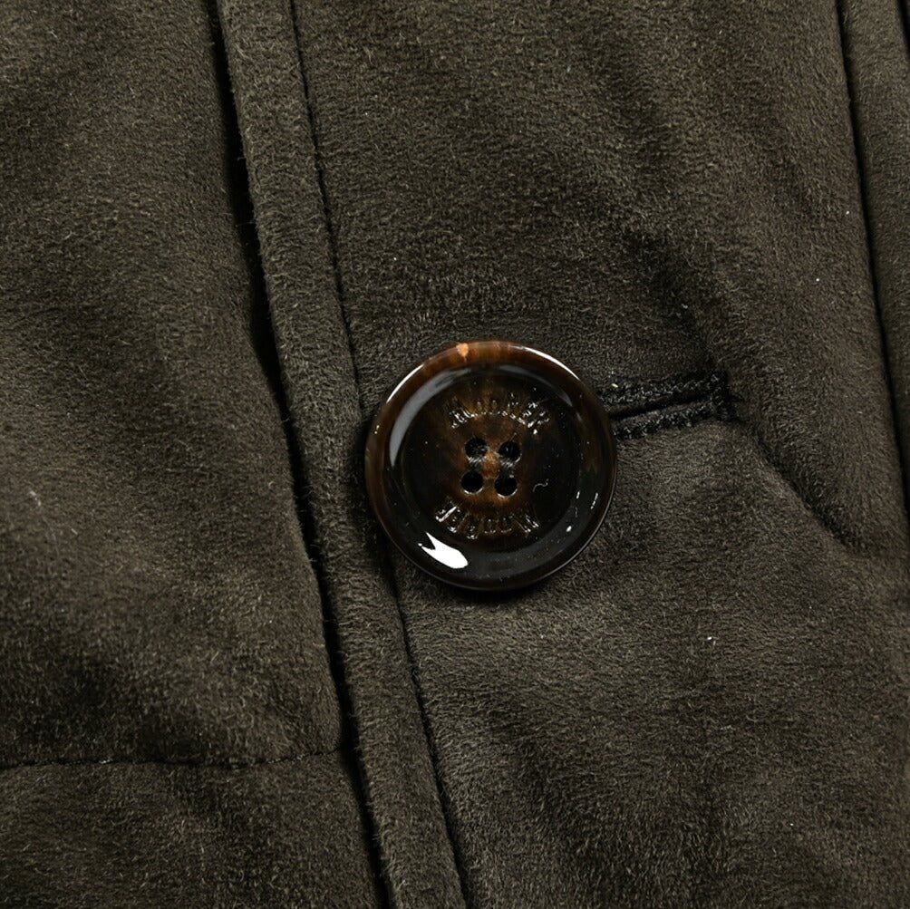 MOORER "BARBIERI - UR" スエードレザー ファーフード付きダウンコート｜420418｜GUARDAROBA MILANO OFFICIAL STORE