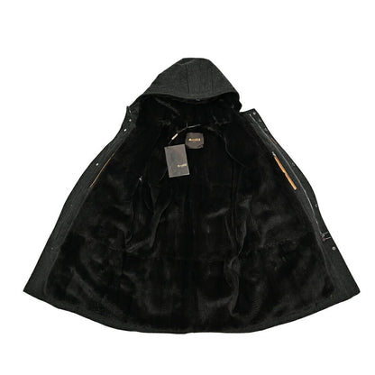 MOORER "BASSI - CS" カシミヤ100% ラビットファーライナー付きダウンコート / ACQUA PROOF (防水)｜420435 - 48｜GUARDAROBA MILANO OFFICIAL STORE