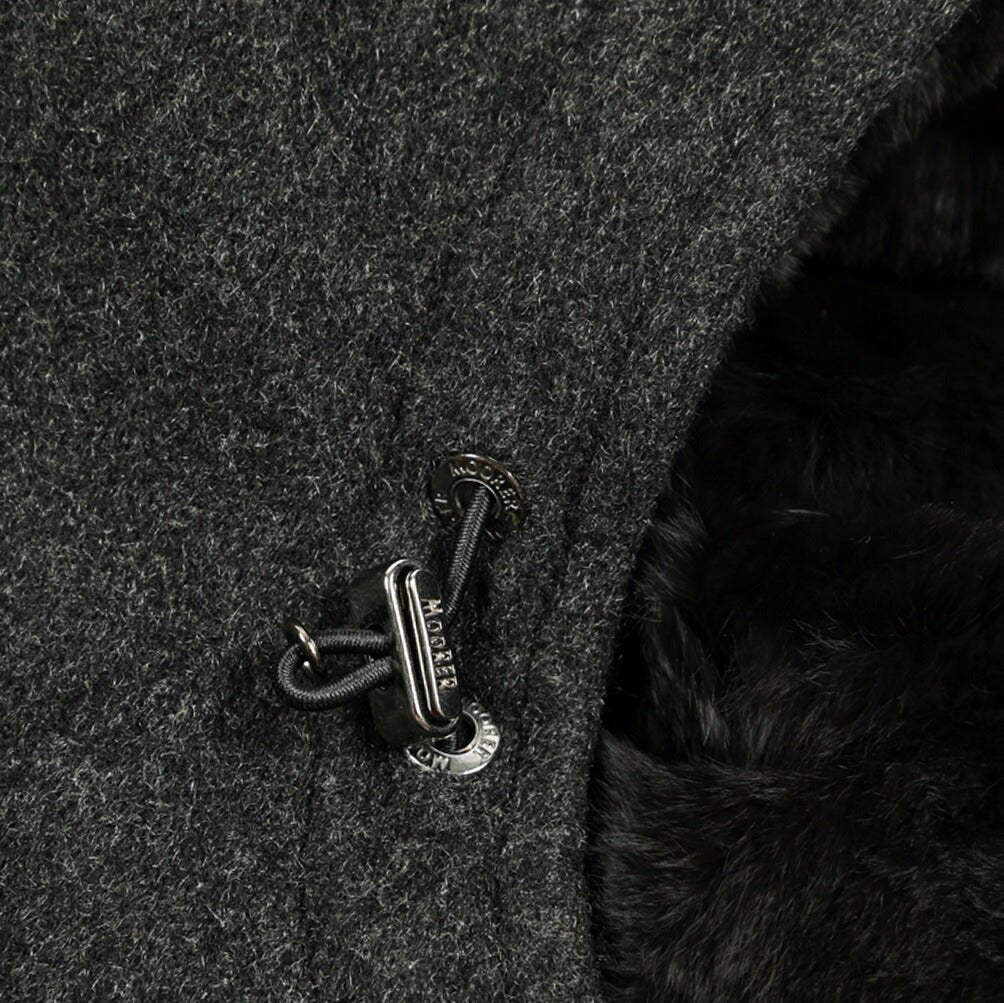 MOORER "BASSI - CS" カシミヤ100% ラビットファーライナー付きダウンコート / ACQUA PROOF (防水)｜420435 - 48｜GUARDAROBA MILANO OFFICIAL STORE