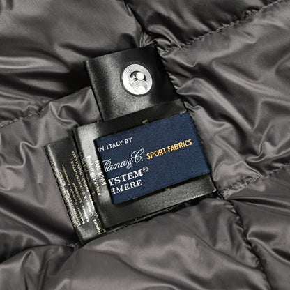 MOORER "BASSI - CS" カシミヤ100% ラビットファーライナー付きダウンコート / ACQUA PROOF (防水)｜420435 - 48｜GUARDAROBA MILANO OFFICIAL STORE