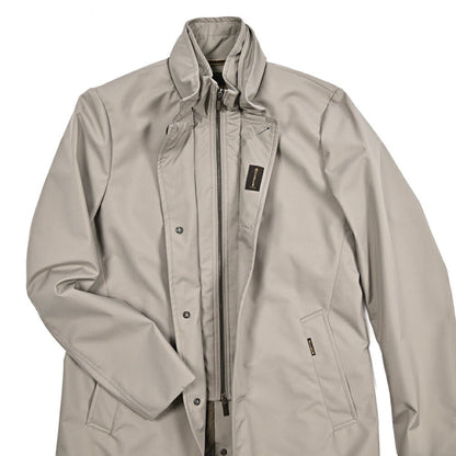 MOORER BERNINI - GF ポリエステル100% フード付きスタンドカラーコート｜436800｜GUARDAROBA MILANO OFFICIAL STORE