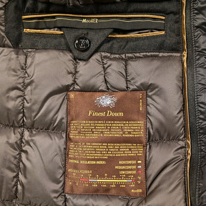 MOORER "BOLGI - MRW" カシミヤ混ウール 6BダブルダウンPコート｜417776｜GUARDAROBA MILANO OFFICIAL STORE