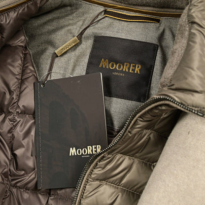 MOORER "BOLGI - MRW" カシミヤ混ウール 6BダブルダウンPコート｜417783｜GUARDAROBA MILANO OFFICIAL STORE