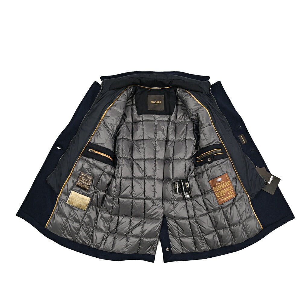 MOORER "BOLGI - Y" カシミヤ100% 6BダブルダウンPコート (着脱可能ライナー付き)｜418037｜GUARDAROBA MILANO OFFICIAL STORE