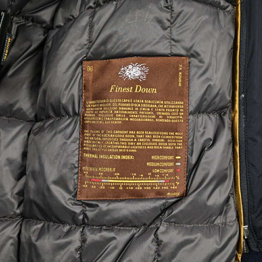 MOORER "BOLGI - Y" カシミヤ100% 6BダブルダウンPコート (着脱可能ライナー付き)｜418037｜GUARDAROBA MILANO OFFICIAL STORE