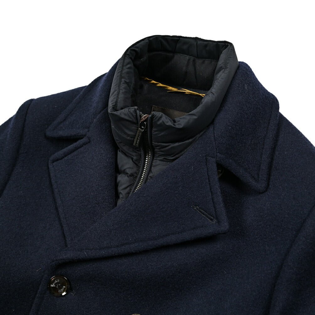 MOORER "BOLGI - Y" カシミヤ100% 6BダブルダウンPコート (着脱可能ライナー付き)｜418037｜GUARDAROBA MILANO OFFICIAL STORE