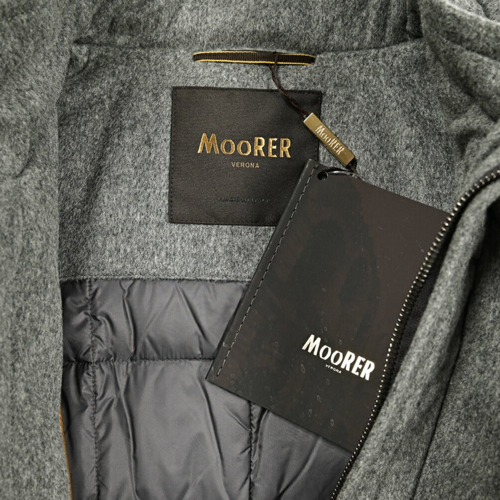 MOORER "BOND - CS" カシミヤ100% スタンドカラーダウンコート｜418174｜GUARDAROBA MILANO OFFICIAL STORE