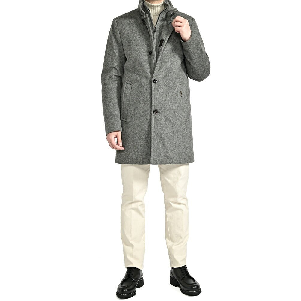 MOORER "BOND - CS" カシミヤ100% スタンドカラーダウンコート｜418174｜GUARDAROBA MILANO OFFICIAL STORE