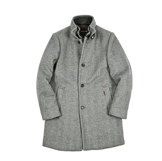 MOORER "BOND - RCA" カシミヤ混ウール スタンドカラーダウンコート｜418175 - 48｜GUARDAROBA MILANO OFFICIAL STORE