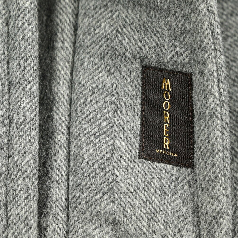 MOORER "BOND - RCA" カシミヤ混ウール スタンドカラーダウンコート｜418175 - 48｜GUARDAROBA MILANO OFFICIAL STORE