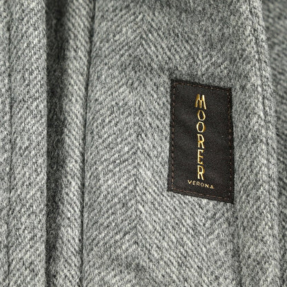 MOORER "BOND - RCA" カシミヤ混ウール スタンドカラーダウンコート｜418175 - 48｜GUARDAROBA MILANO OFFICIAL STORE