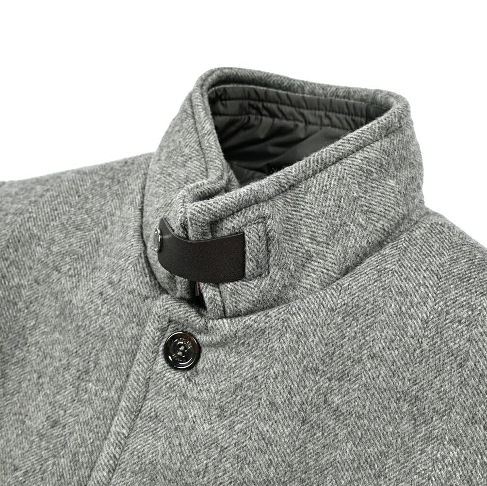 MOORER "BOND - RCA" カシミヤ混ウール スタンドカラーダウンコート｜418175 - 48｜GUARDAROBA MILANO OFFICIAL STORE
