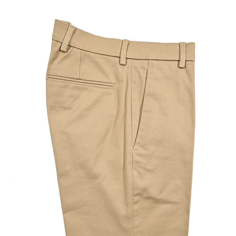 MOORER BOREL KO ストレッチコットン ノータックチノスラックス｜418486 - 44｜GUARDAROBA MILANO OFFICIAL STORE