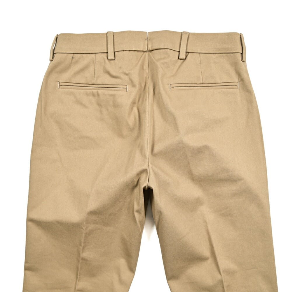 MOORER BOREL KO ストレッチコットン ノータックチノスラックス｜418486 - 44｜GUARDAROBA MILANO OFFICIAL STORE