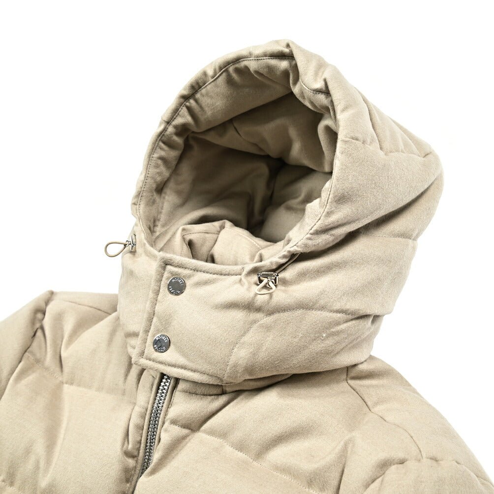 MOORER ""BRETT - BA1" カシミヤ100% ダウンジャケットフーディー｜418269 - 48｜GUARDAROBA MILANO OFFICIAL STORE