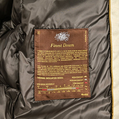 MOORER ""BRETT - BA1" カシミヤ100% ダウンジャケットフーディー｜418269 - 48｜GUARDAROBA MILANO OFFICIAL STORE