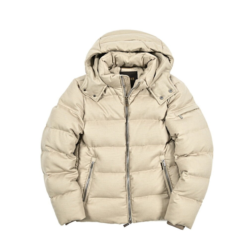 MOORER ""BRETT - BA1" カシミヤ100% ダウンジャケットフーディー｜418269 - 48｜GUARDAROBA MILANO OFFICIAL STORE