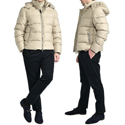 MOORER ""BRETT - BA1" カシミヤ100% ダウンジャケットフーディー｜418269 - 48｜GUARDAROBA MILANO OFFICIAL STORE