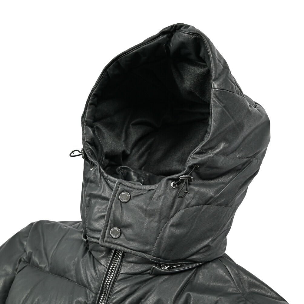MOORER "BRETT - PE" レザーダウンコートフーディー｜420303｜GUARDAROBA MILANO OFFICIAL STORE