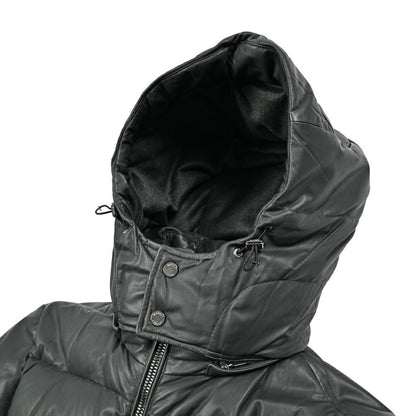 MOORER "BRETT - PE" レザーダウンコートフーディー｜420303｜GUARDAROBA MILANO OFFICIAL STORE