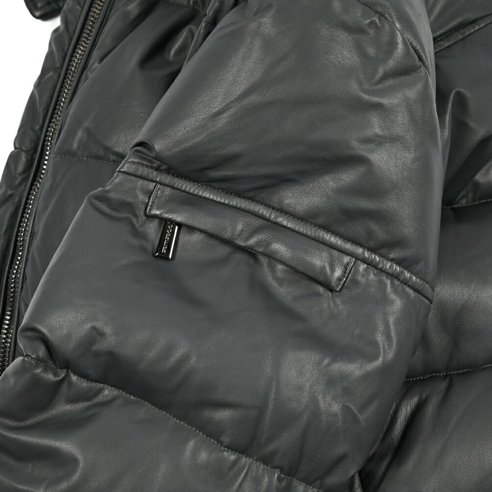 MOORER "BRETT - PE" レザーダウンコートフーディー｜420303｜GUARDAROBA MILANO OFFICIAL STORE