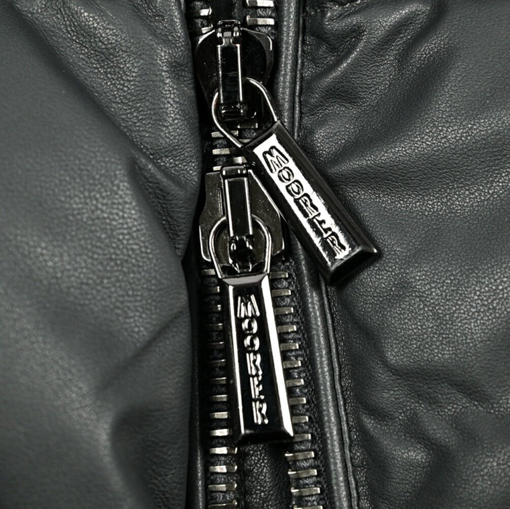 MOORER "BRETT - PE" レザーダウンコートフーディー｜420303｜GUARDAROBA MILANO OFFICIAL STORE