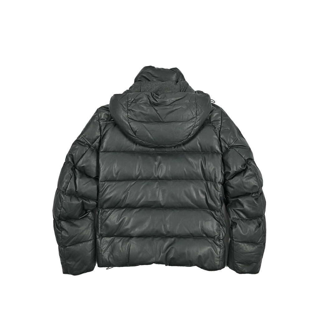 MOORER "BRETT - PE" レザーダウンコートフーディー｜420303｜GUARDAROBA MILANO OFFICIAL STORE