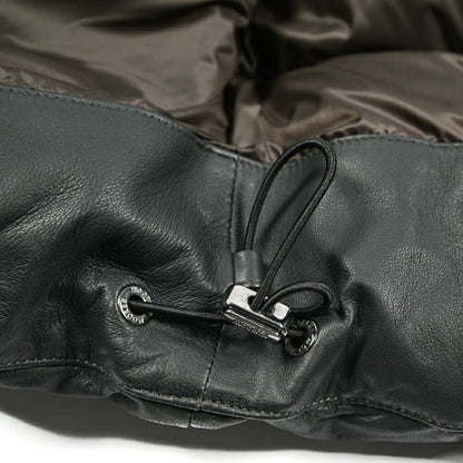 MOORER "BRETT - PE" レザーダウンコートフーディー｜420303｜GUARDAROBA MILANO OFFICIAL STORE