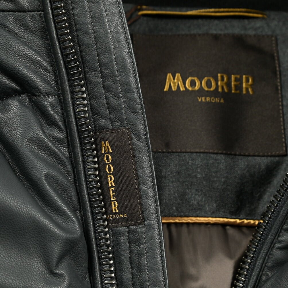 MOORER "BRETT - PE" レザーダウンコートフーディー｜420303｜GUARDAROBA MILANO OFFICIAL STORE