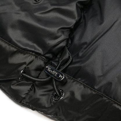MOORER “BRETT-SH” ナイロン100% フード付きダウンジャケット / ACQUA RESISTANT(撥水) ブラック(ASFALTO) 42 | GUARDAROBA MILANO OFFICIAL STORE