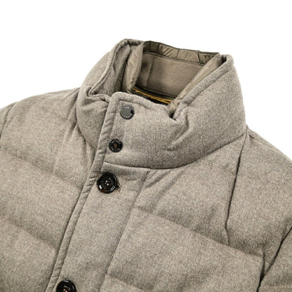 MOORER "CALEGARI - IL" カシミヤ100% スタンドカラーダウンコート｜418038 - 46｜GUARDAROBA MILANO OFFICIAL STORE