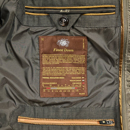 MOORER "CALEGARI - IL" カシミヤ100% スタンドカラーダウンコート｜418038 - 46｜GUARDAROBA MILANO OFFICIAL STORE
