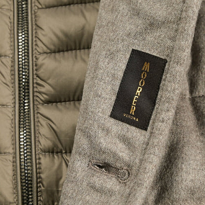 MOORER "CALEGARI - IL" カシミヤ100% スタンドカラーダウンコート｜418038 - 46｜GUARDAROBA MILANO OFFICIAL STORE