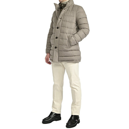 MOORER "CALEGARI - IL" カシミヤ100% スタンドカラーダウンコート｜418038 - 46｜GUARDAROBA MILANO OFFICIAL STORE