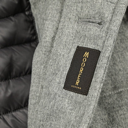 MOORER "CALEGARI - IL" カシミヤ100% スタンドカラーダウンコート｜418041｜GUARDAROBA MILANO OFFICIAL STORE