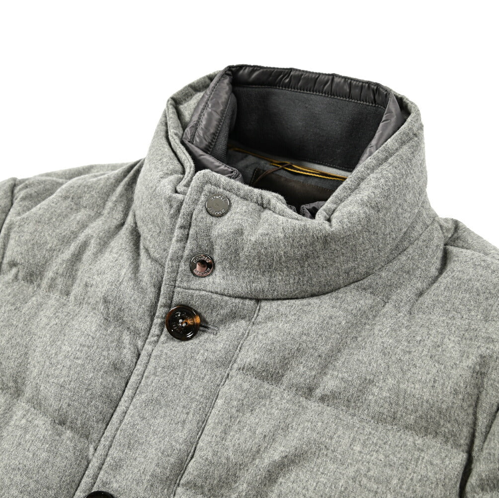 MOORER "CALEGARI - IL" カシミヤ100% スタンドカラーダウンコート｜418041｜GUARDAROBA MILANO OFFICIAL STORE