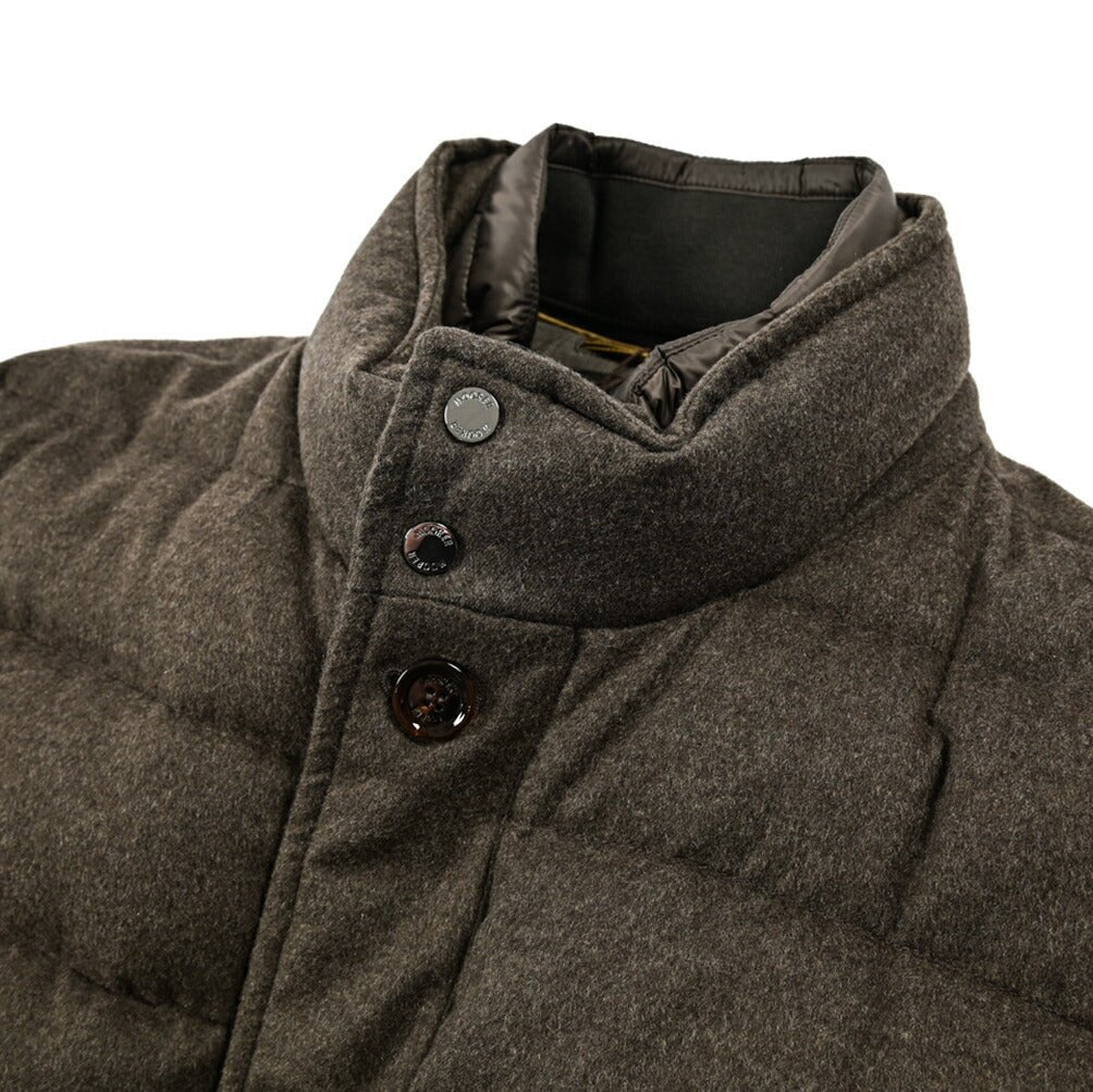 MOORER "CALEGARI - IL" カシミヤ100% スタンドカラーダウンコート｜418042｜GUARDAROBA MILANO OFFICIAL STORE