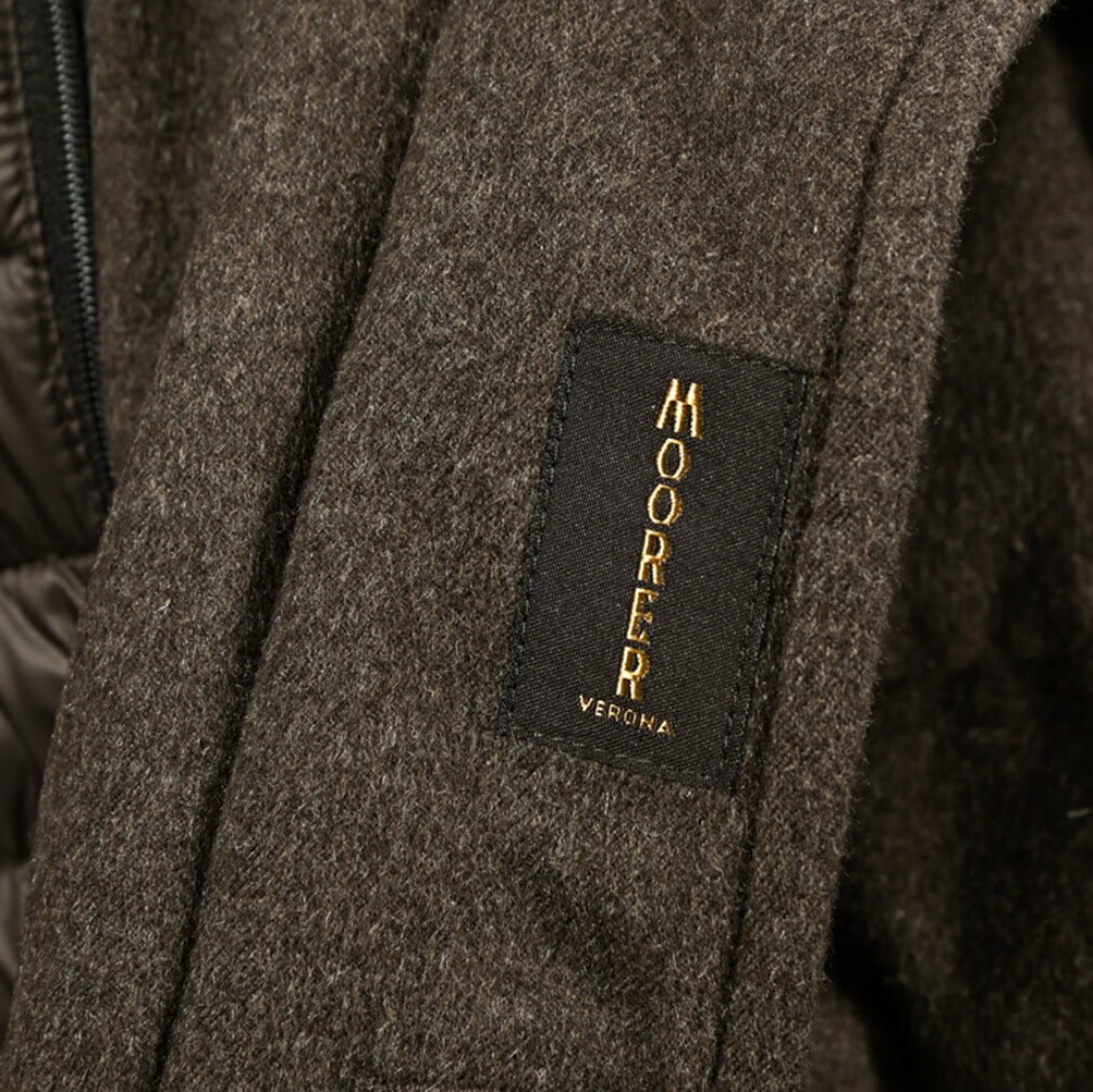 MOORER "CALEGARI - IL" カシミヤ100% スタンドカラーダウンコート｜418042｜GUARDAROBA MILANO OFFICIAL STORE