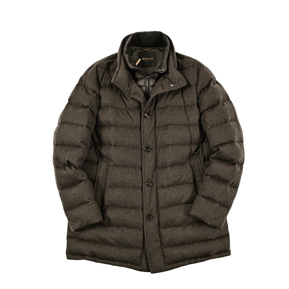 MOORER "CALEGARI - IL" カシミヤ100% スタンドカラーダウンコート｜418042｜GUARDAROBA MILANO OFFICIAL STORE