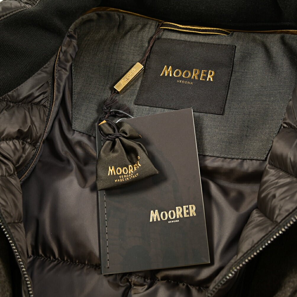 MOORER "CALEGARI - IL" カシミヤ100% スタンドカラーダウンコート｜418042｜GUARDAROBA MILANO OFFICIAL STORE