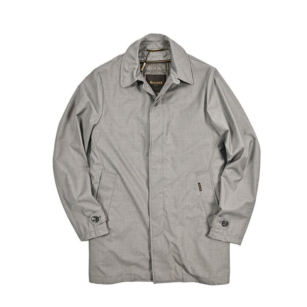 MOORER CANOVA - PUM 2WAY ナイロン100% 中綿ステンカラーコートライナー付き / ACQUA PROOF(防水)｜435883｜GUARDAROBA MILANO OFFICIAL STORE