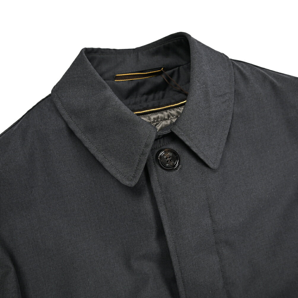 MOORER CANOVA - PUM 中綿ライナー付き 2WAYステンカラーコート / ACQUA PROOF(防水)｜435914-48｜GUARDAROBA MILANO OFFICIAL STORE