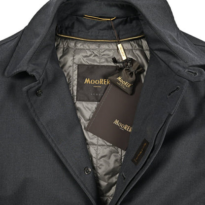 MOORER CANOVA - PUM 中綿ライナー付き 2WAYステンカラーコート / ACQUA PROOF(防水)｜435914-48｜GUARDAROBA MILANO OFFICIAL STORE