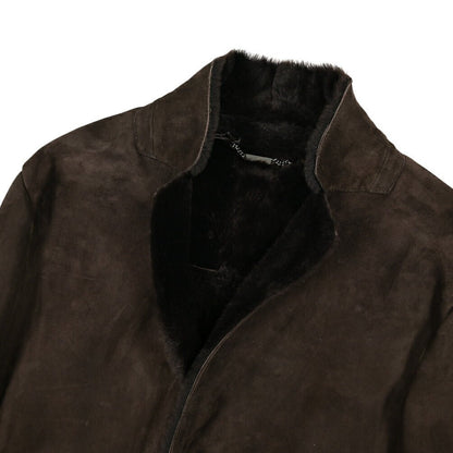 MOORER "CARBONI - ME" スエードレザーコート｜420487｜GUARDAROBA MILANO OFFICIAL STORE